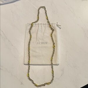J. Crew Gold and Yellow Accent Necklace